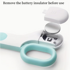 Remove battery insulator before use