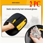 Static electricity hair removal 2 pack